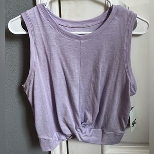 Purple tank top